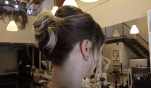 Easy Updo Hair Tutorial